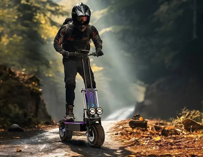 Trottinette électrique OOTD D99- Double moteurs 6000W - Vitesse 85km/h - batterie 60V 40Ah - autonomie 120KM - NFC+APP